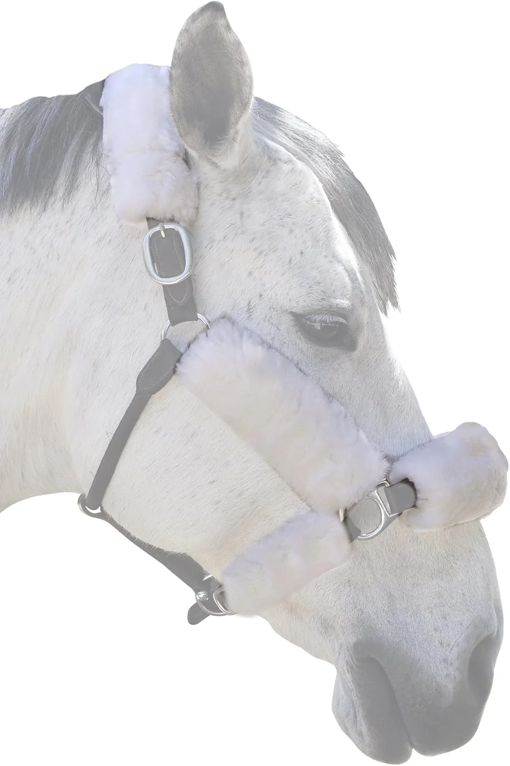 Excellent ECP Equine Comfort Products Merino Sheepskin Halter Fleece World-Class