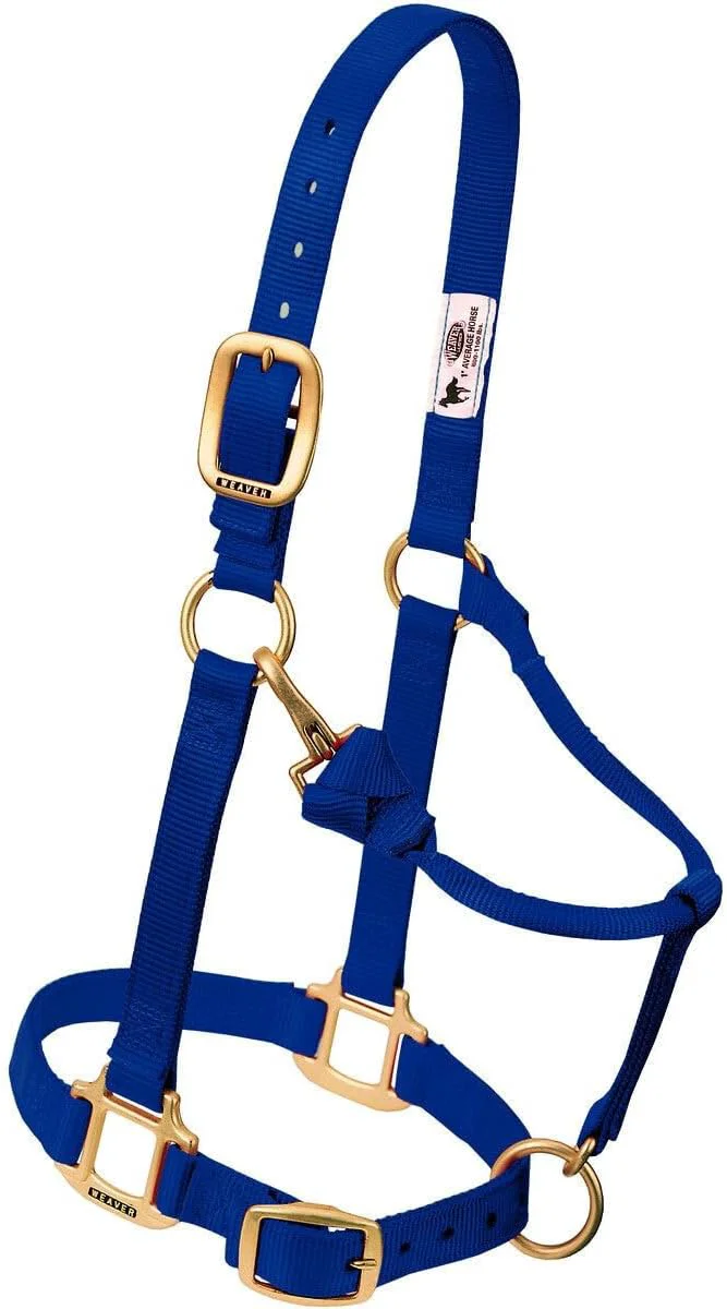 Reliable Weaver Leather Adjustable Nylon Horse Halter Specialty
