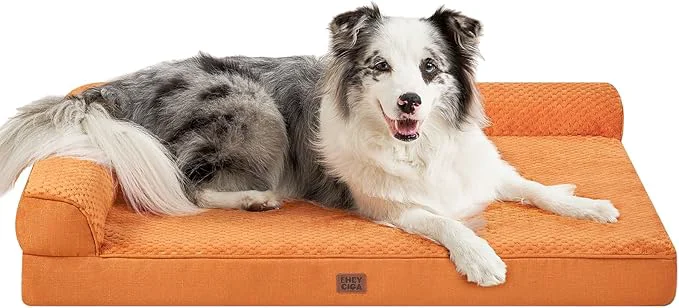 Certified EHEYCIGA XL Dog Bed Memory Foam Breathable