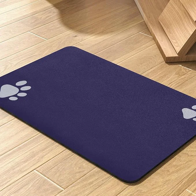 Smart Pet Feeding Mat-Absorbent Dog Mat Relaxed