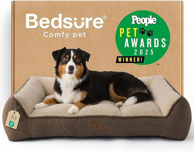 User-Friendly Bedsure SupportMax™ XL Pro Orthopedic Dog Beds Large Sized Dog Minimalist