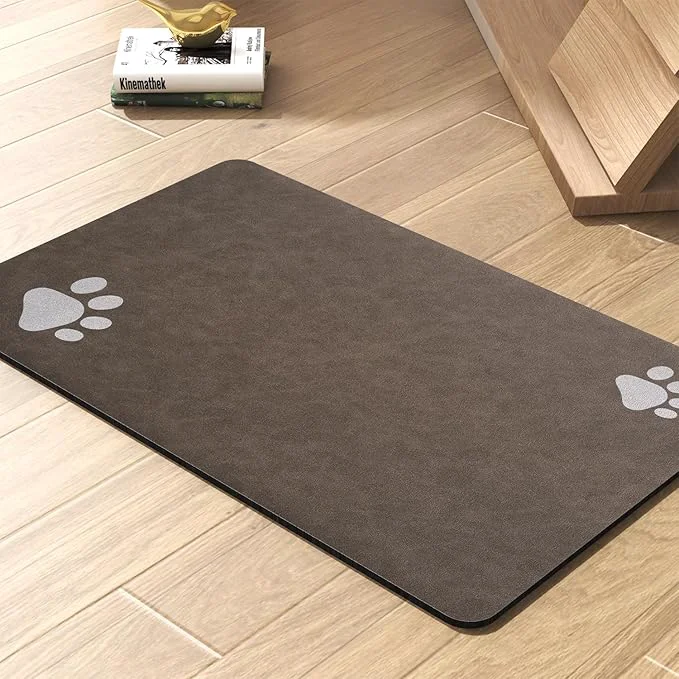 Genuine Pet Feeding Mat-Absorbent Dog Mat High-Quality