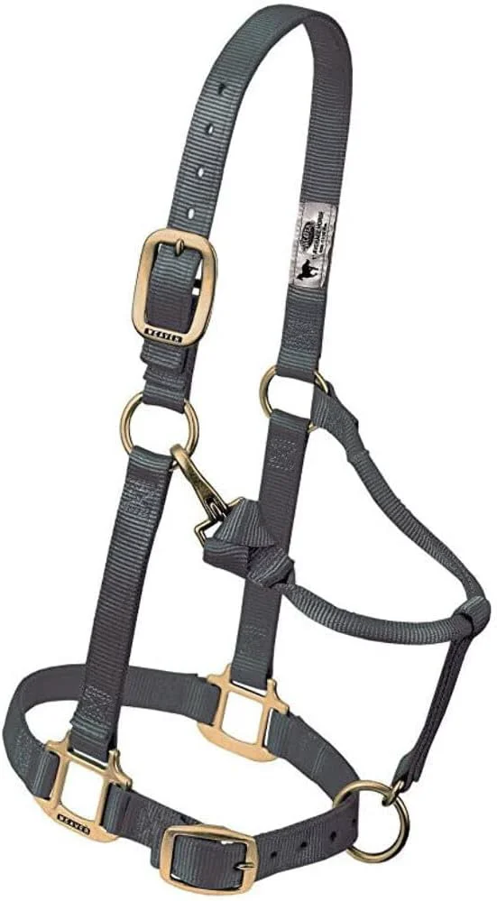 Fast Weaver Leather Adjustable Nylon Horse Halter High-End