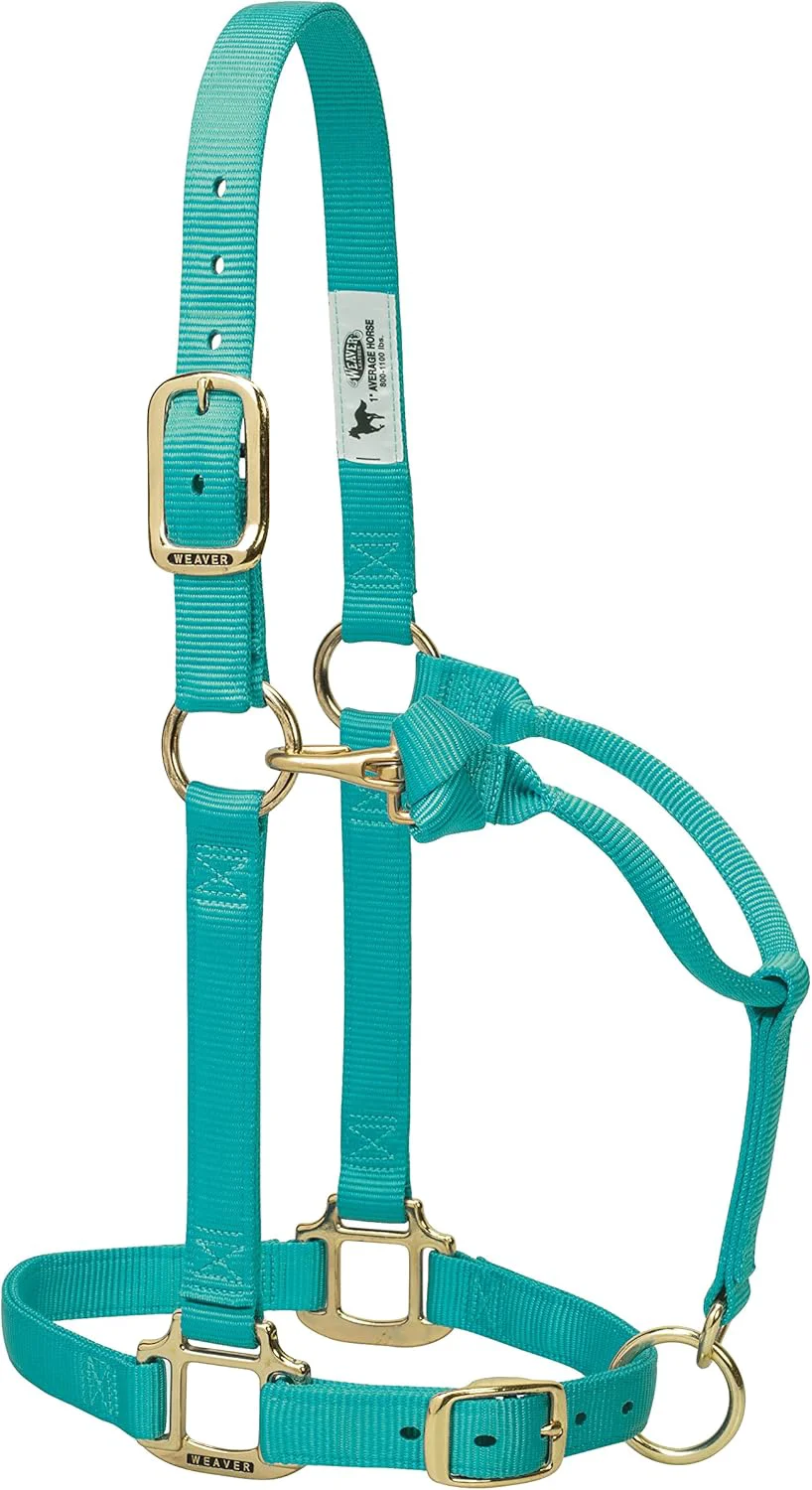 Refined Weaver Leather Adjustable Nylon Horse Halter Fine Crafted