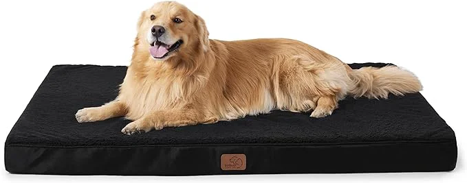Unique Bedsure XL Dog Beds Large Sized Dog -Comfy Flat Extra Large Pet Beds Elegant