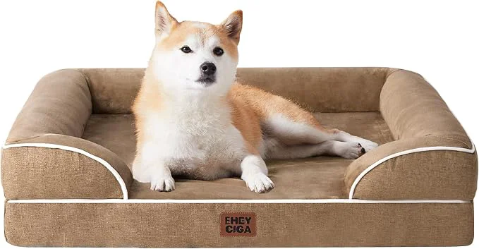 Casual EHEYCIGA Orthopedic Dog Beds for Large Dogs Waterproof Memory Foam Large Pet Trusted
