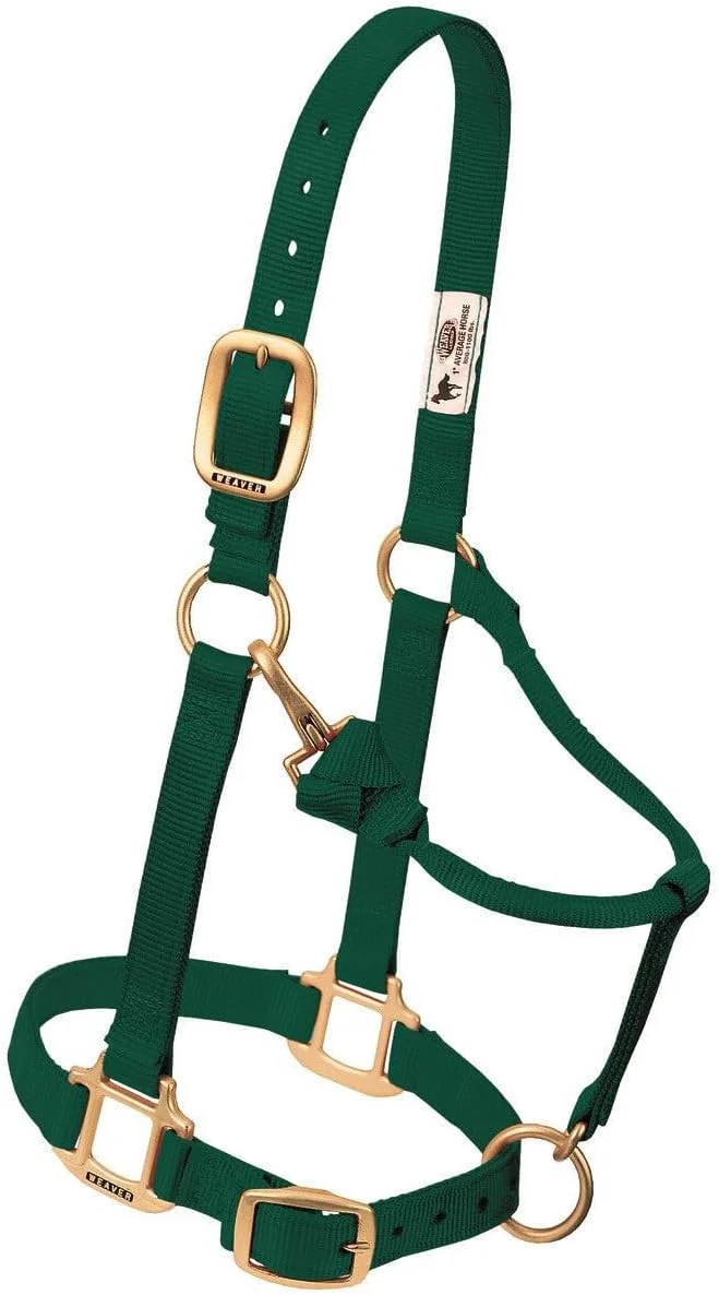 Carefully Designed Weaver Leather Adjustable Nylon Horse Halter Stylish
