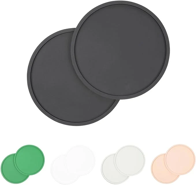 Authentic Waggo Habit Silicone Dog Placemat – Set of 2 Modern Heavyweight Silicone Dog Pure