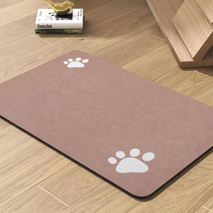 Sustainable Pet Feeding Mat-Absorbent Dog Mat Enhanced