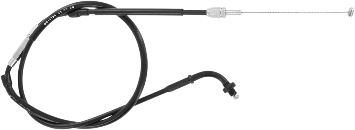 First-Class MOTION PRO Black Vinyl Throttle Cable - Pull - Honda 02-0334 Original