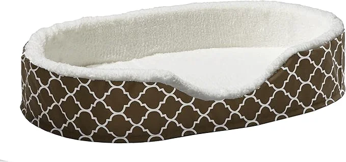 Easy-to-Use MidWest Homes for Pets Orthoperdic Egg-Crate Nesting Pet Bed w Teflon Fabric Functional