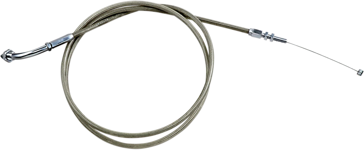 Solid MOTION PRO Throttle Cable - Pull - VTX18 - Stainless Steel 62-0417 Detailed
