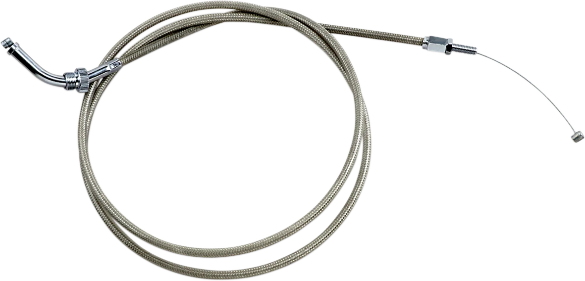 Elegant MOTION PRO Throttle Cable - Push - VTX18 - Stainless Steel 62-0418 Relaxed