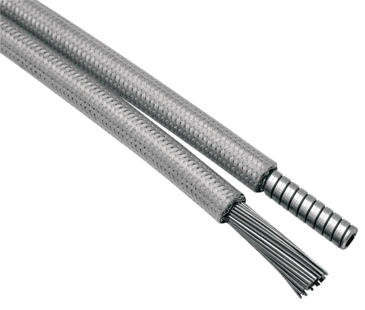 Crafted MOTION PRO Clutch Cable - Longitudinally Wound - Stainless Steel 67-0409 Sophisticated