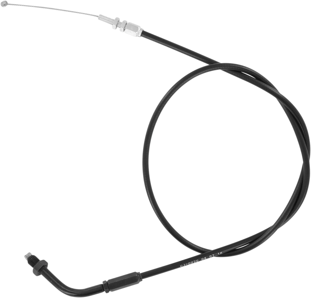 Selected MOTION PRO Black Vinyl Throttle Cable - Pull - Kawasaki 03-0020 Organic