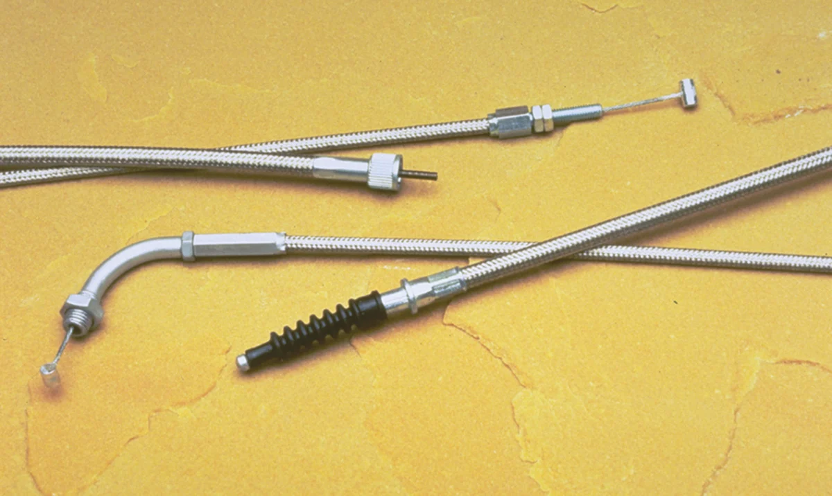 Fine MOTION PRO Clutch Cable - Yamaha - Stainless Steel 65-0282 Next-Generation