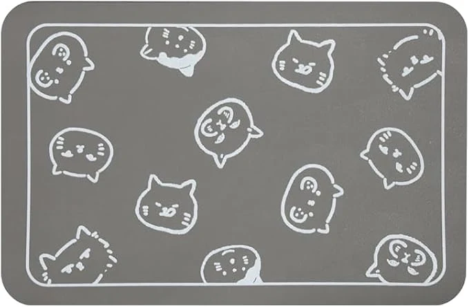 Exclusive YCT Cat Food Mat Cat Mat for Food and Water Pet Feeding Mat Non-Slip Super Original Design