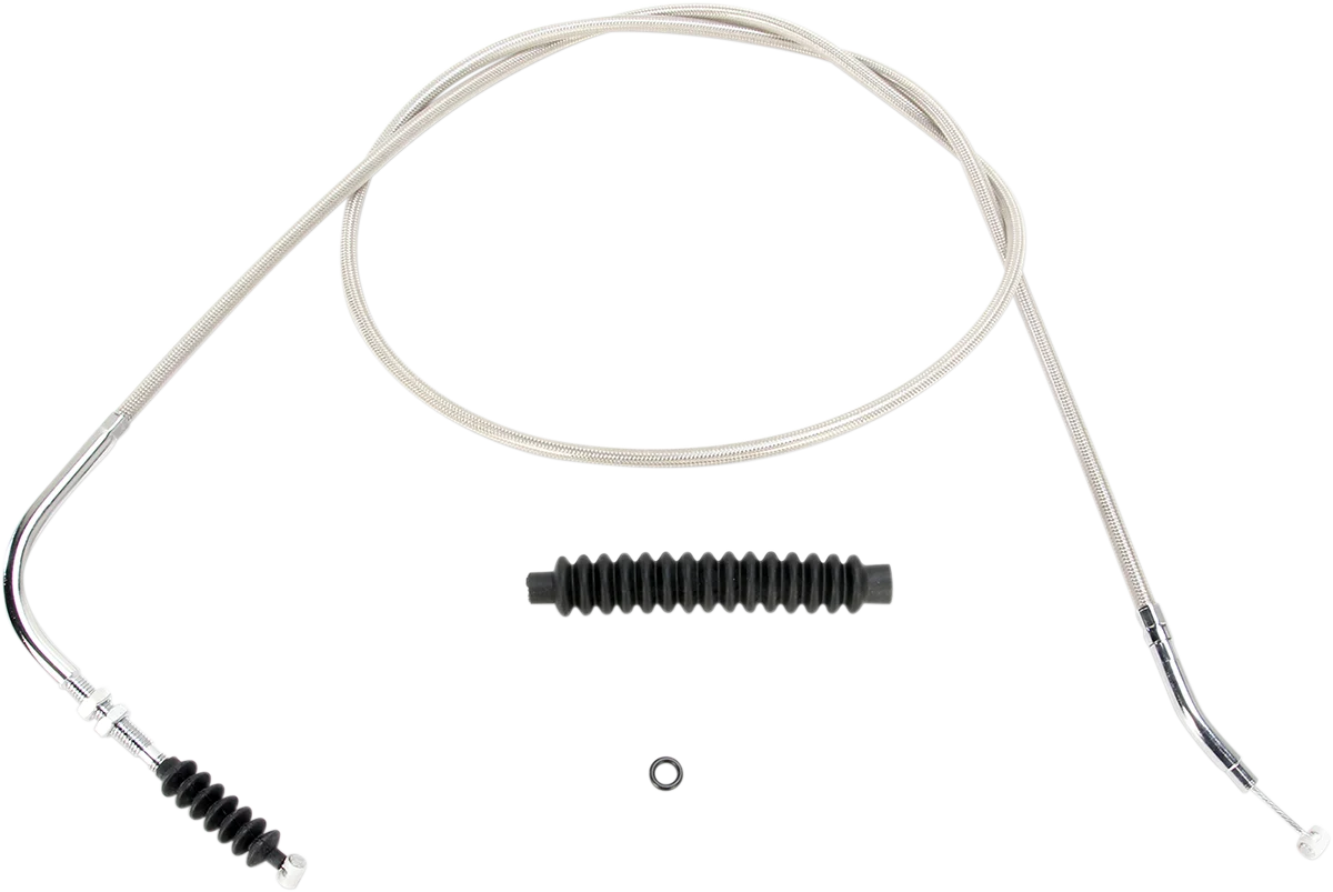 Premium Material MOTION PRO Clutch Cable - 4 - Suzuki - Stainless Steel 64-0259 Minimalist