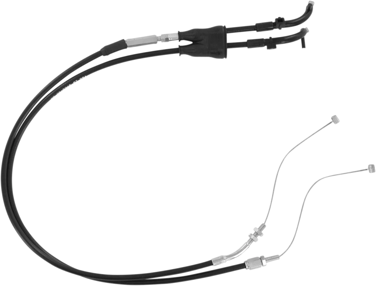 Proven MOTION PRO Black Vinyl Throttle Cable - Push Pull - Yamaha 05-0346 Elite