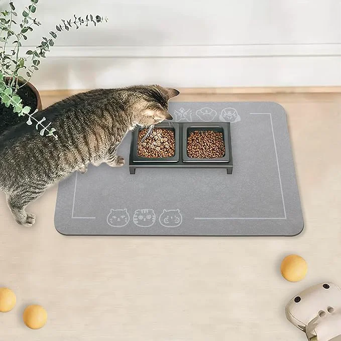Excellent YCT Cat Pet Food Mat Trendy