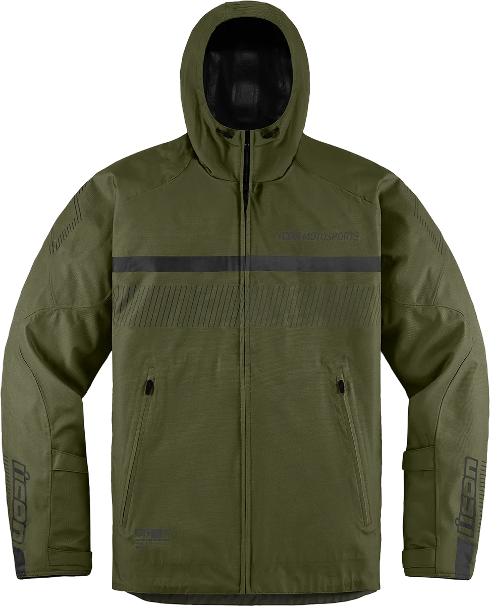 Organic ICON PDX3™ Jacket - Olive - Large 2820-5823 Lightweight