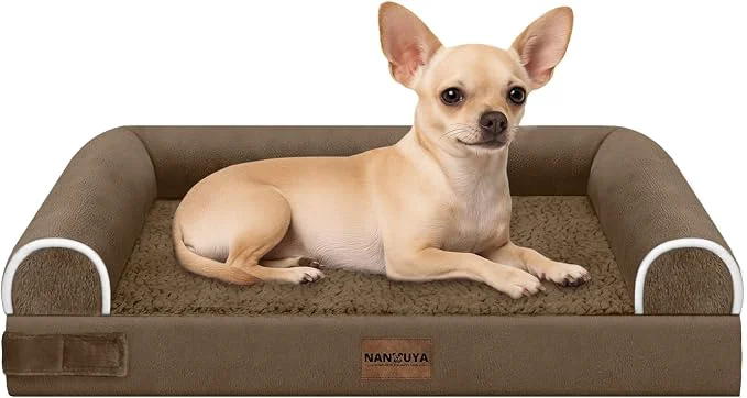 Superior Large Dog Bed Orthopedic Washable Beds Bolster Small Sized Dogs Bed Egg Crate Trusted