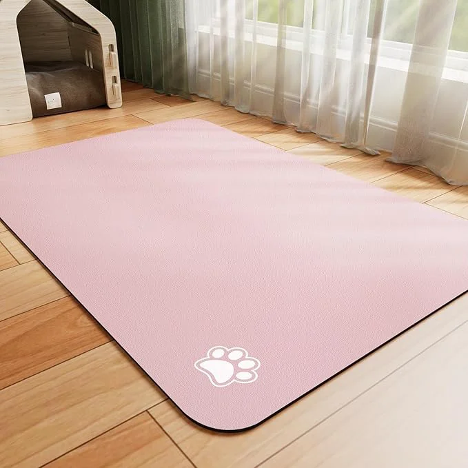 Sophisticated Dog Food Mat - Absorbent Cat Mat Sustainable