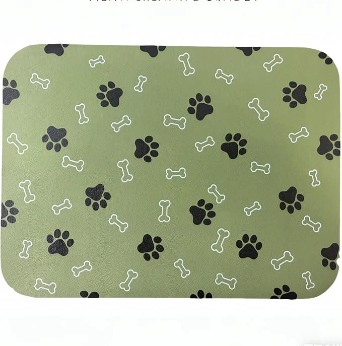 Durable Pet Cat Dog Food Mat Non Slip Mat Superior
