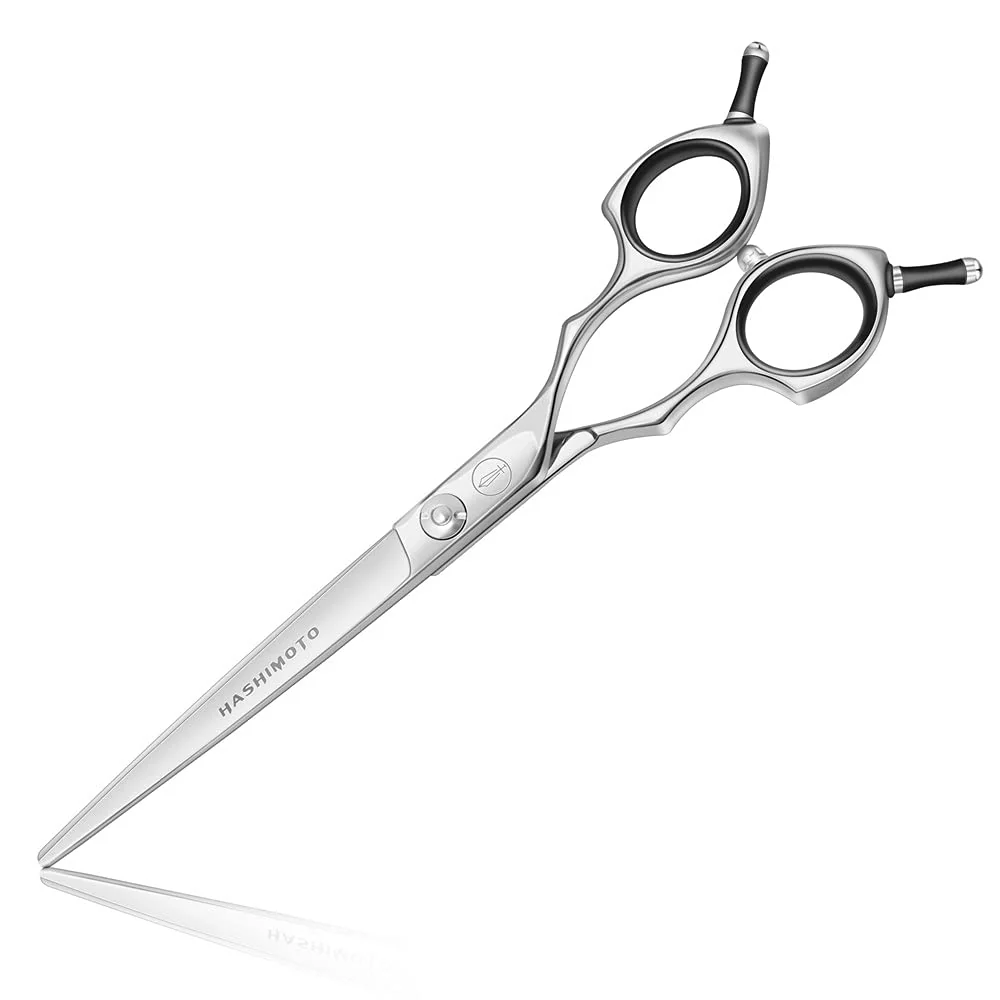 Natural HASHIMOTO Dog Straight Scissors – 7-Inch Lightweight Grooming Shears Exclusive