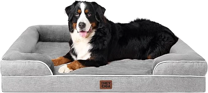 World-Class EHEYCIGA Orthopedic Dog Beds for Extra Large Dogs Waterproof Memory Foam XXL Authentic