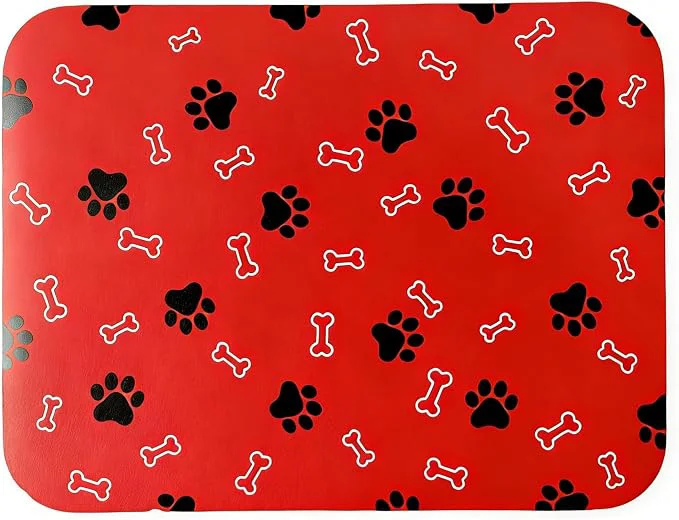 Premium Material Pet Cat Dog Food Mat Non Slip Mat Selected