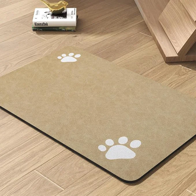 Pure Pet Feeding Mat-Absorbent Dog Mat Carefully Designed