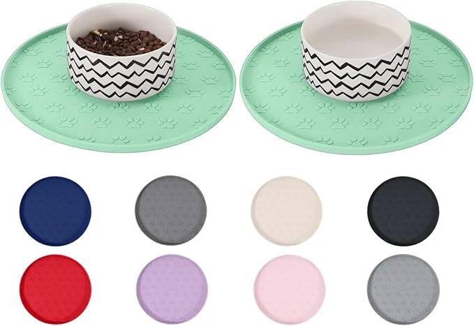 Verified Comtim Waterproof Dog Food Mat Artisan