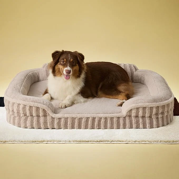 Carefully Designed LE SURE Cute Dog Beds Large Sized Dog Orthopedic Waterproof Large Pet Bed Modern