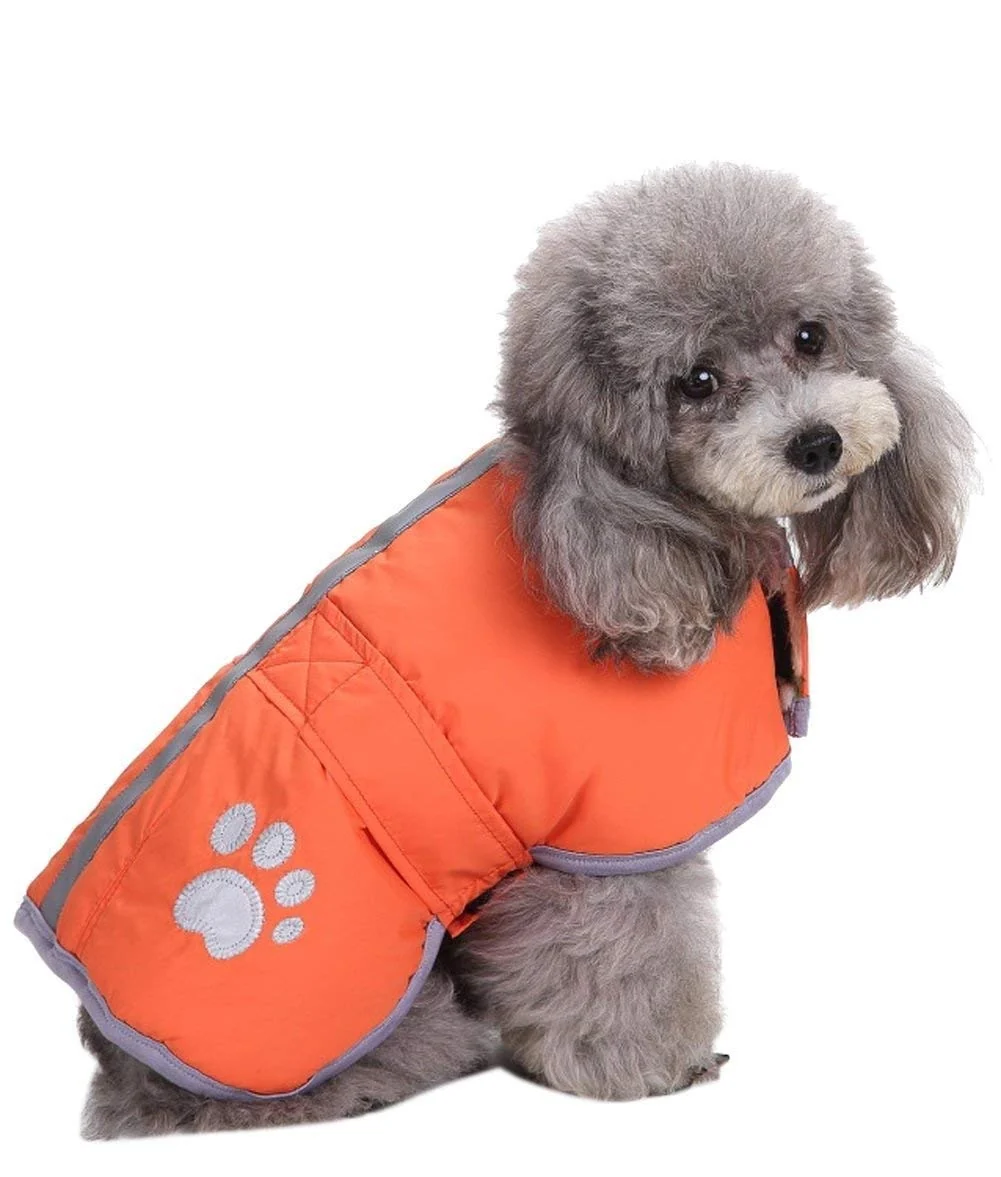 Traditional Queenmore Loft Reversible Winter Fleece Dog Coat — Waterproof Jacket XS-XL Trusted