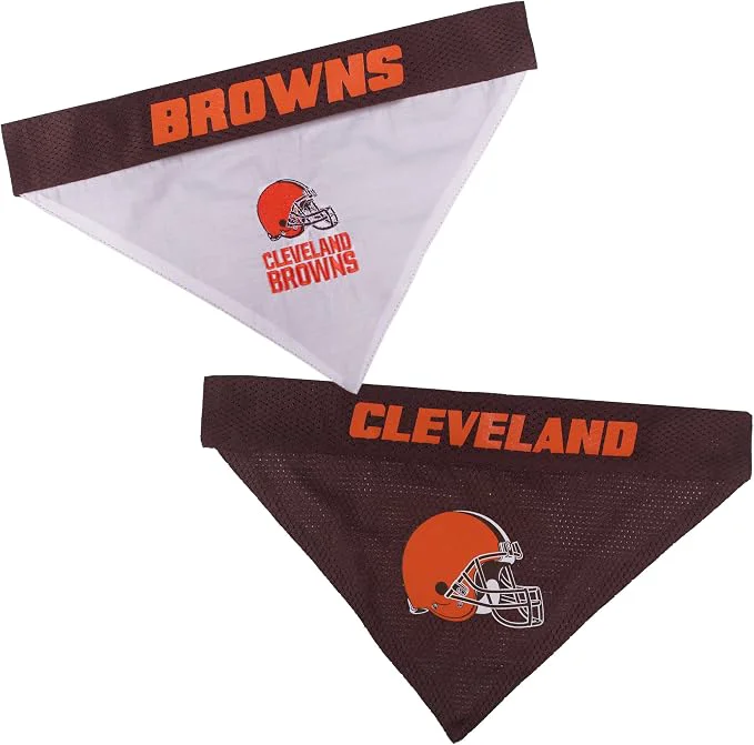 Clean Pets First NFL DOG BANDANA Natural