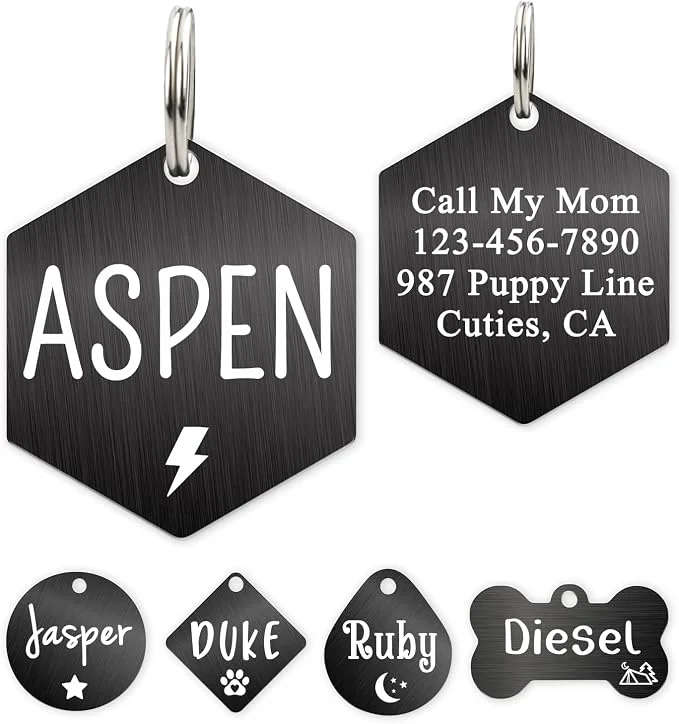 Comfortable Ultra Joys Personalized Custom Dog ID Tag Luxury