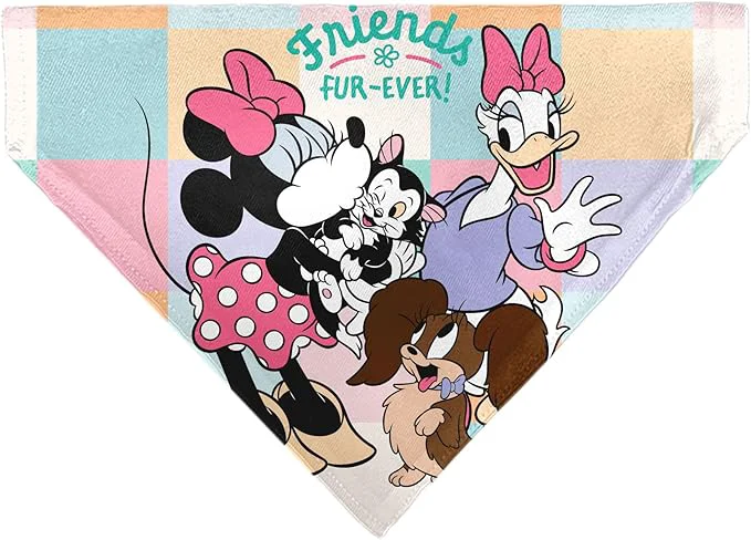 Lightweight Disney Pet Bandana Minnie Mouse Daisy Duck Elegant