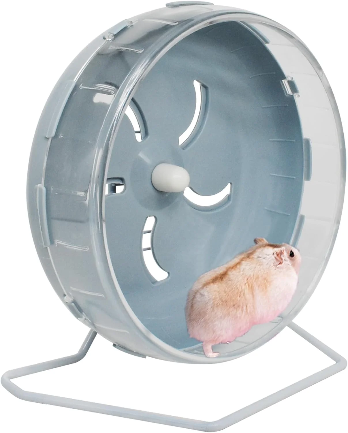 Smart GKYZBB Hamster Wheel 8.5 inch Silent Hamster Exercise Running Wheel with Stand Pet Small Animals Exercise Running Toys Adjustable Quiet Spinner for Guinea Pigs Sugar Gliders Gerbils Next-Generation