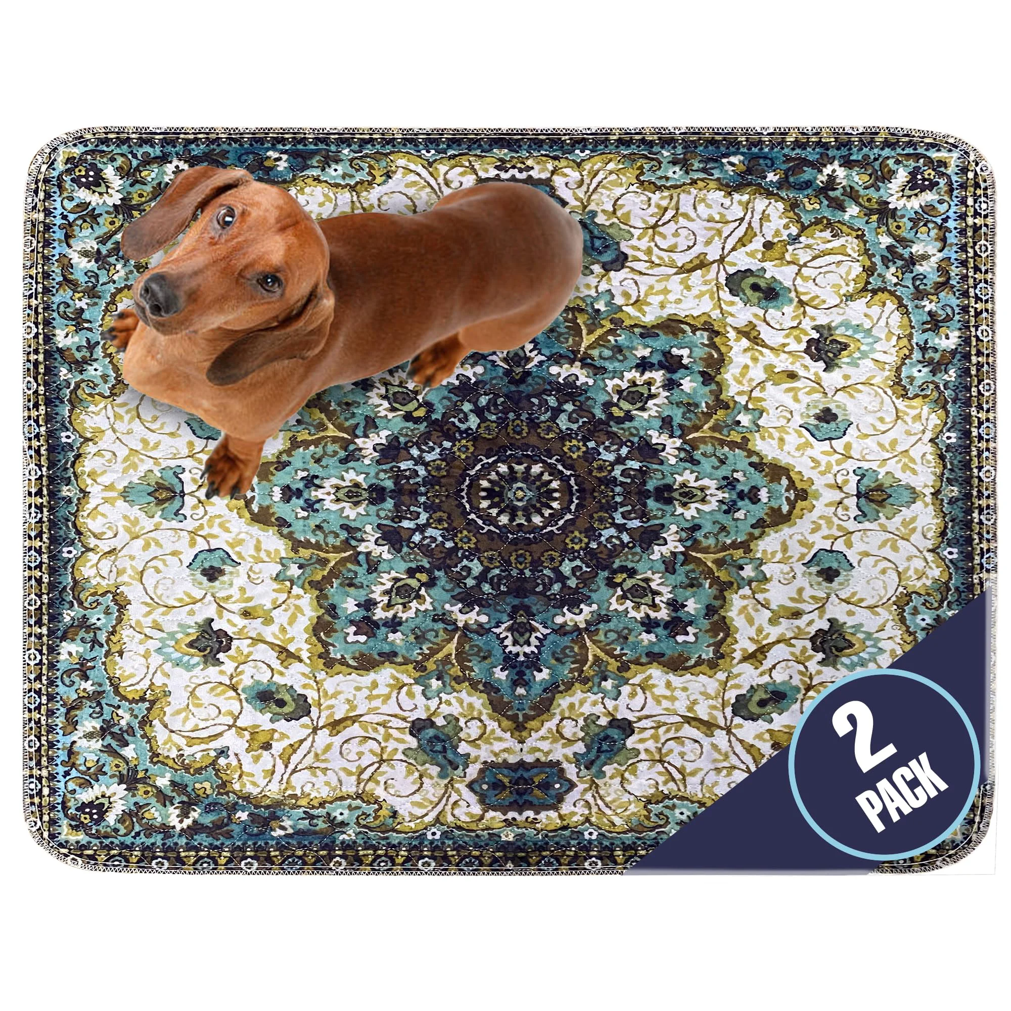 Effective PUPIBOO Washable Pee Pads for Dogs and Cats – Ultra-Absorbent Leak-Proof Smooth