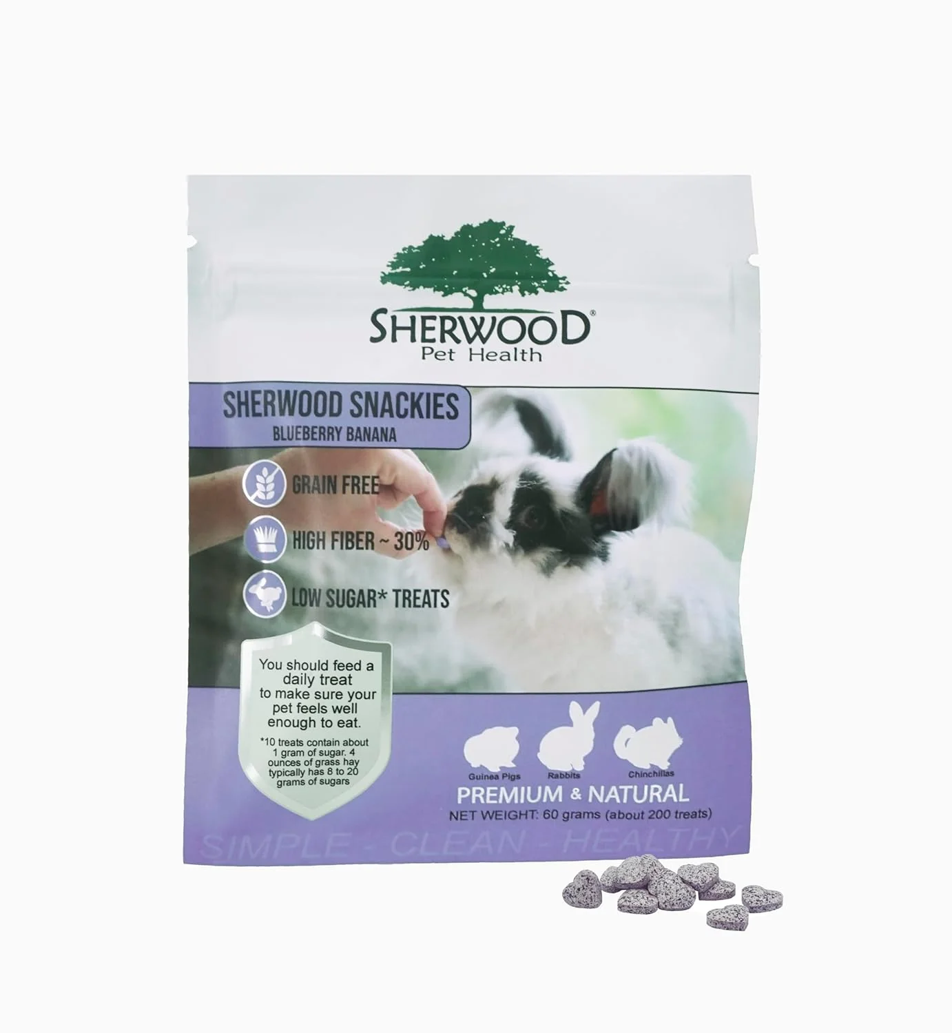 Fast Sherwood Pet Health Snackies for Chinchillas Rabbits Guinea Pigs Grain- Fruit Low Sugar and High in Fiber Treats in Multiple Flavors Effective