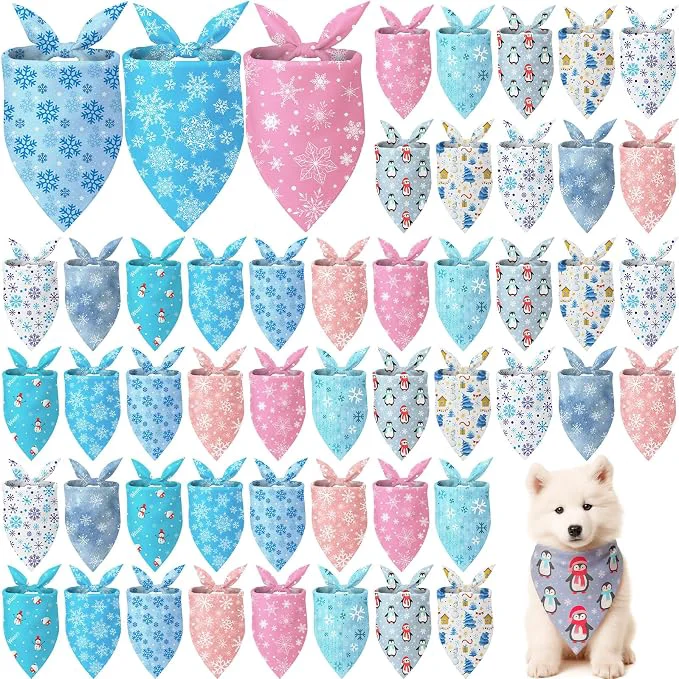 Solid Weewooday 50 Pcs Winter Bandanas Bulk Reliable