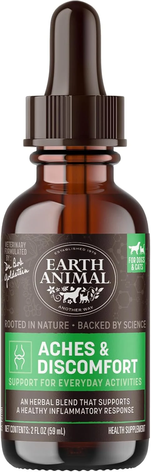 Fine Earth Animal Herbal Remedies Skin and Paw Soother 2 fl oz Relaxed