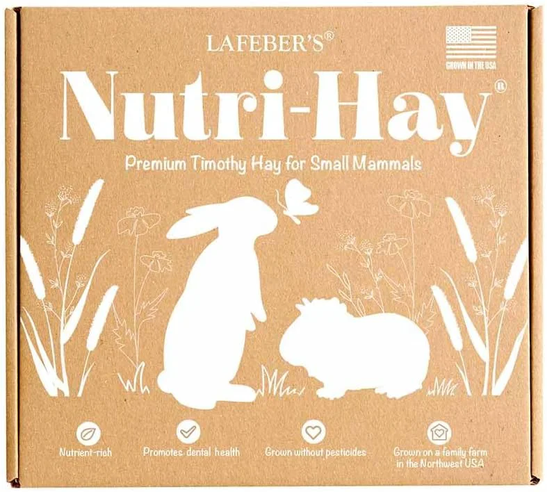 Refined LAFEBER'S Nutri-Hay Box for Rabbits and Guinea Pigs 40 oz Clean