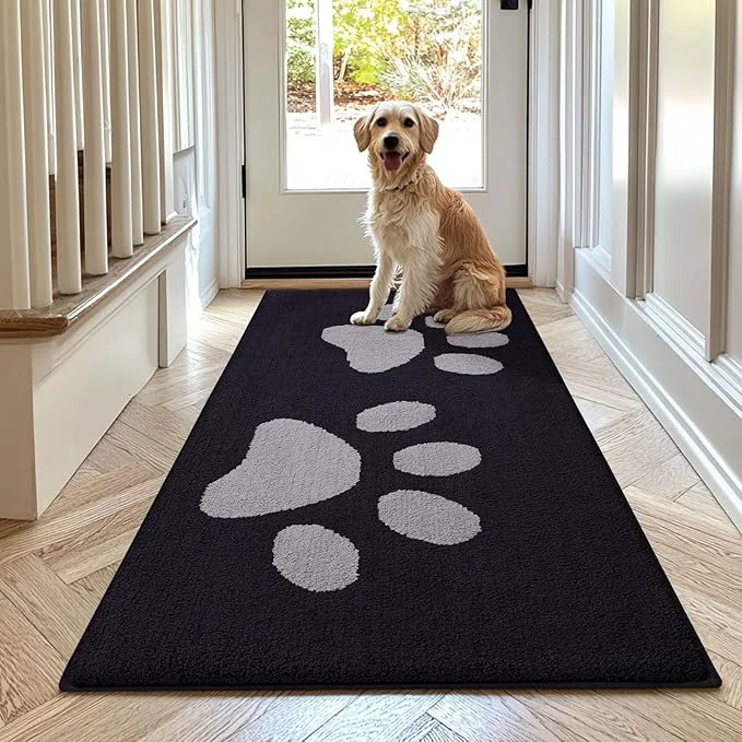 Recyclable Buganda Dog Door Mat for Muddy Paws Absorbent Dirt Trapper Washable Indoor Superior
