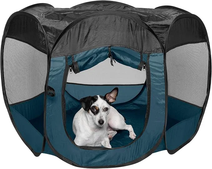 Next-Generation Furhaven Pop Up Playpen Pet Tent Playground Functional