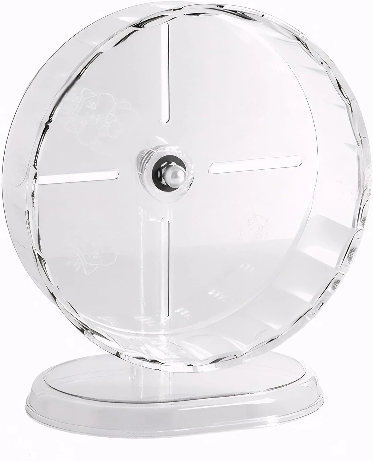 Official Silent Hamster Wheel – 9.5 Inch Syrian Hamster Running Wheel Anti-Skid Height Adjustable Easy to Clean 9.5inch Relaxed