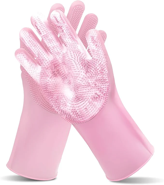 Reliable Pet Grooming Gloves—Heat Resistant Dog Washing Gloves Prestigious