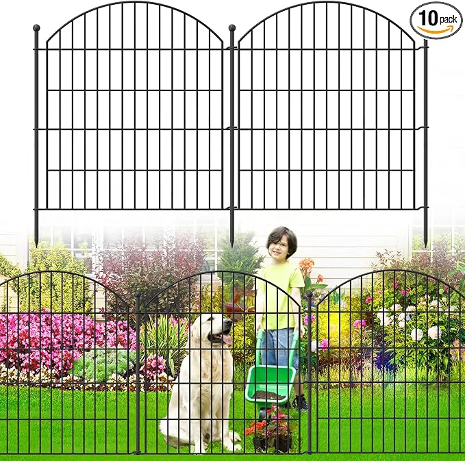 Exceptional Decorative Garden Fence 32in x24ft 10 Pack No Dig Fence Animal Barrier Outstanding