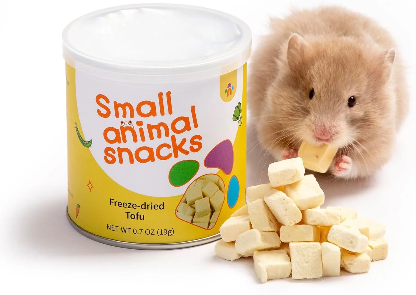 Healthy Niteangel Hamster Snack Treats Toy - Small Animal Natural Treat for Dwarf Syrian Robo Hamsters Gerbils Mice Lemmings Degus or Other Small-Sized Pets Crafted